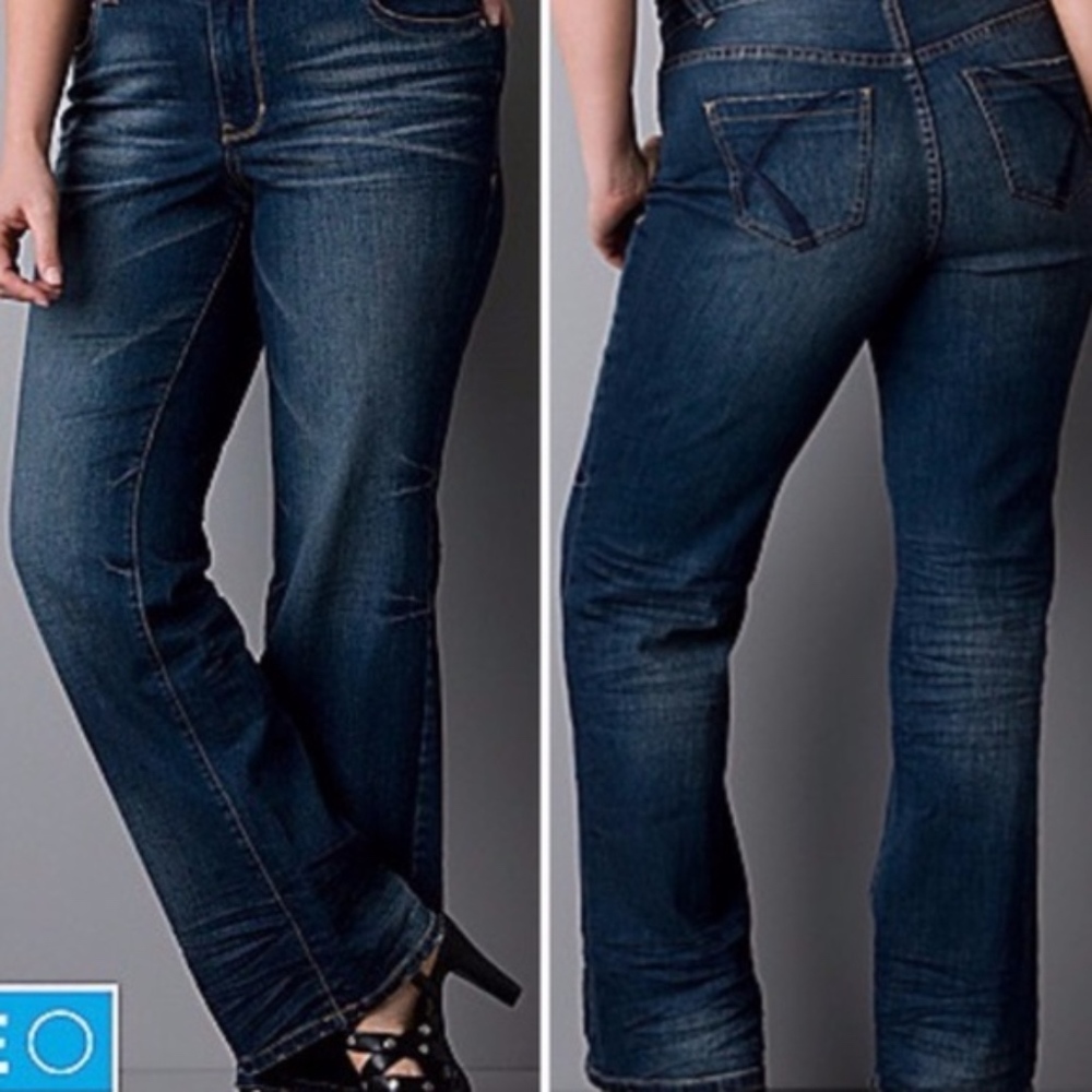EUC Lane Bryant Distinctly Boot Cut Jeans